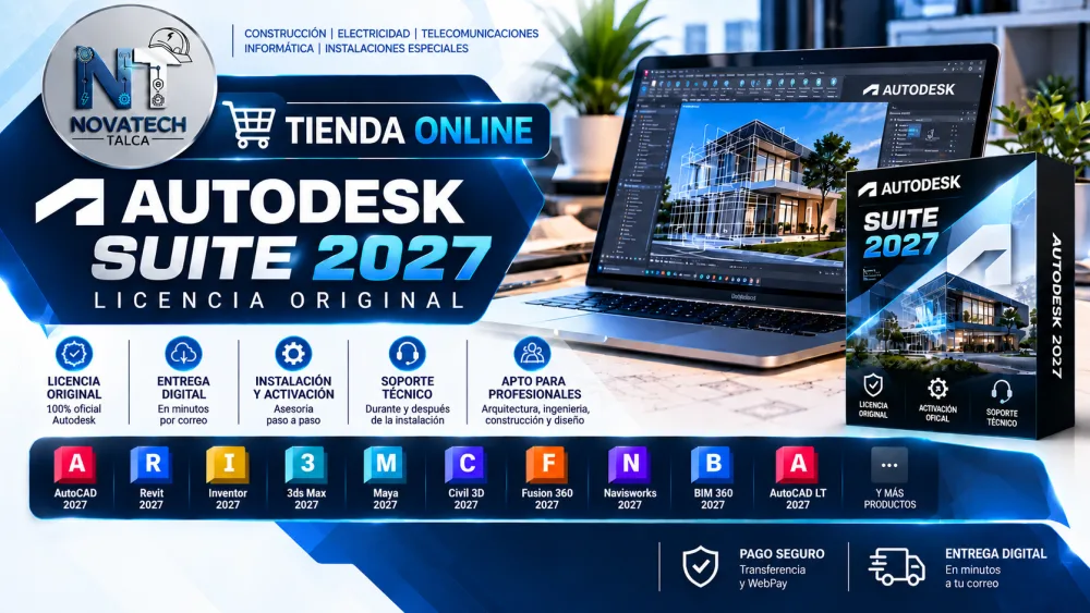 Licencia Suit Autodesk 2027